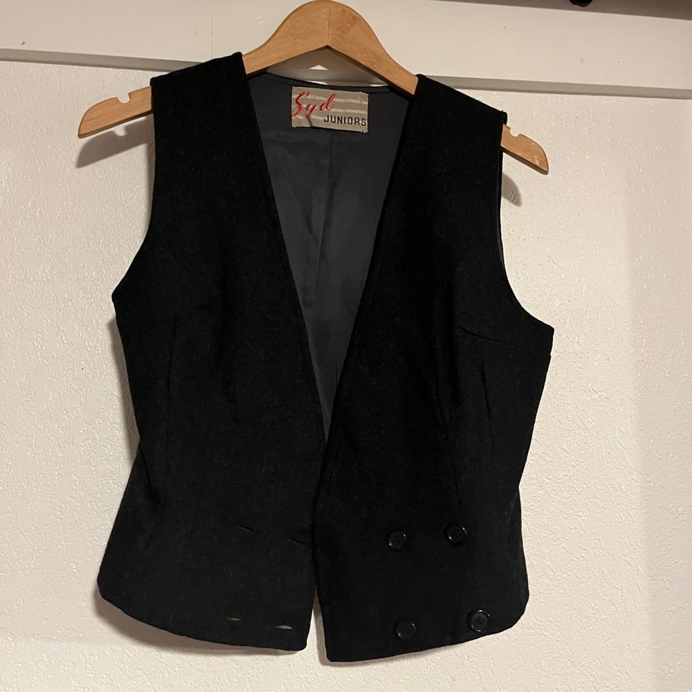 CLASSIC VINTAGE WOOL VEST - Picture 6 of 6